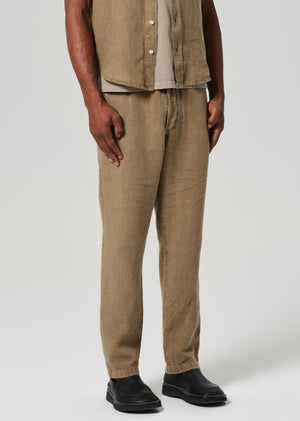 Drawstring Deck Pant in Reservoir