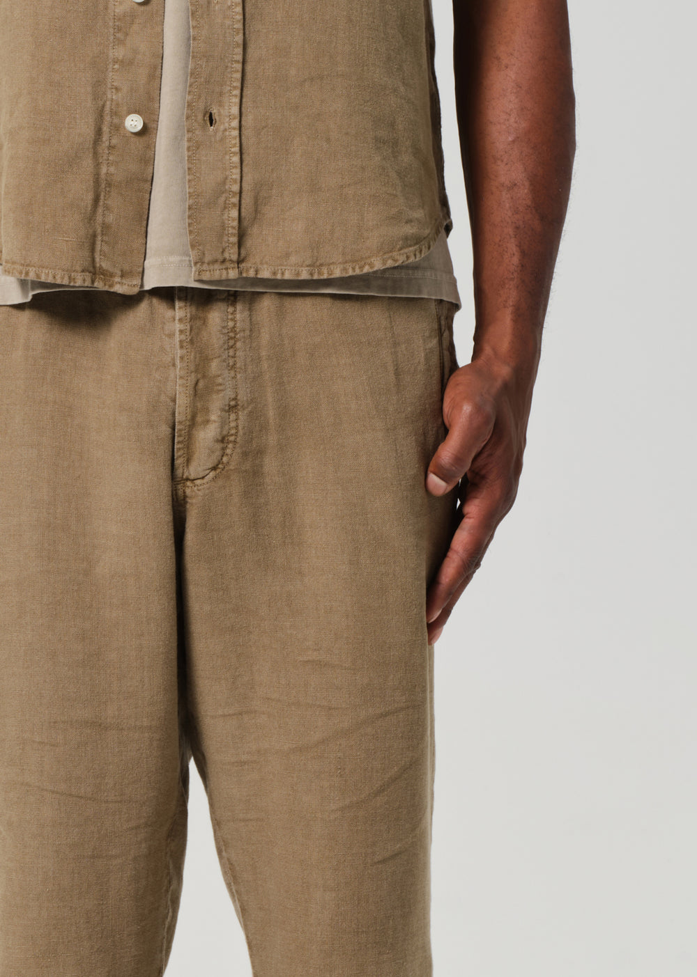 Drawstring Deck Pant in Reservoir