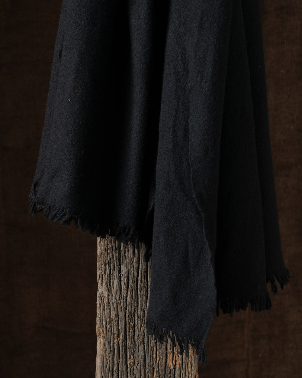 720 Simple Med VT Cashmere Throw Black