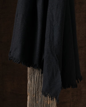 720 Simple Med VT Cashmere Throw Black