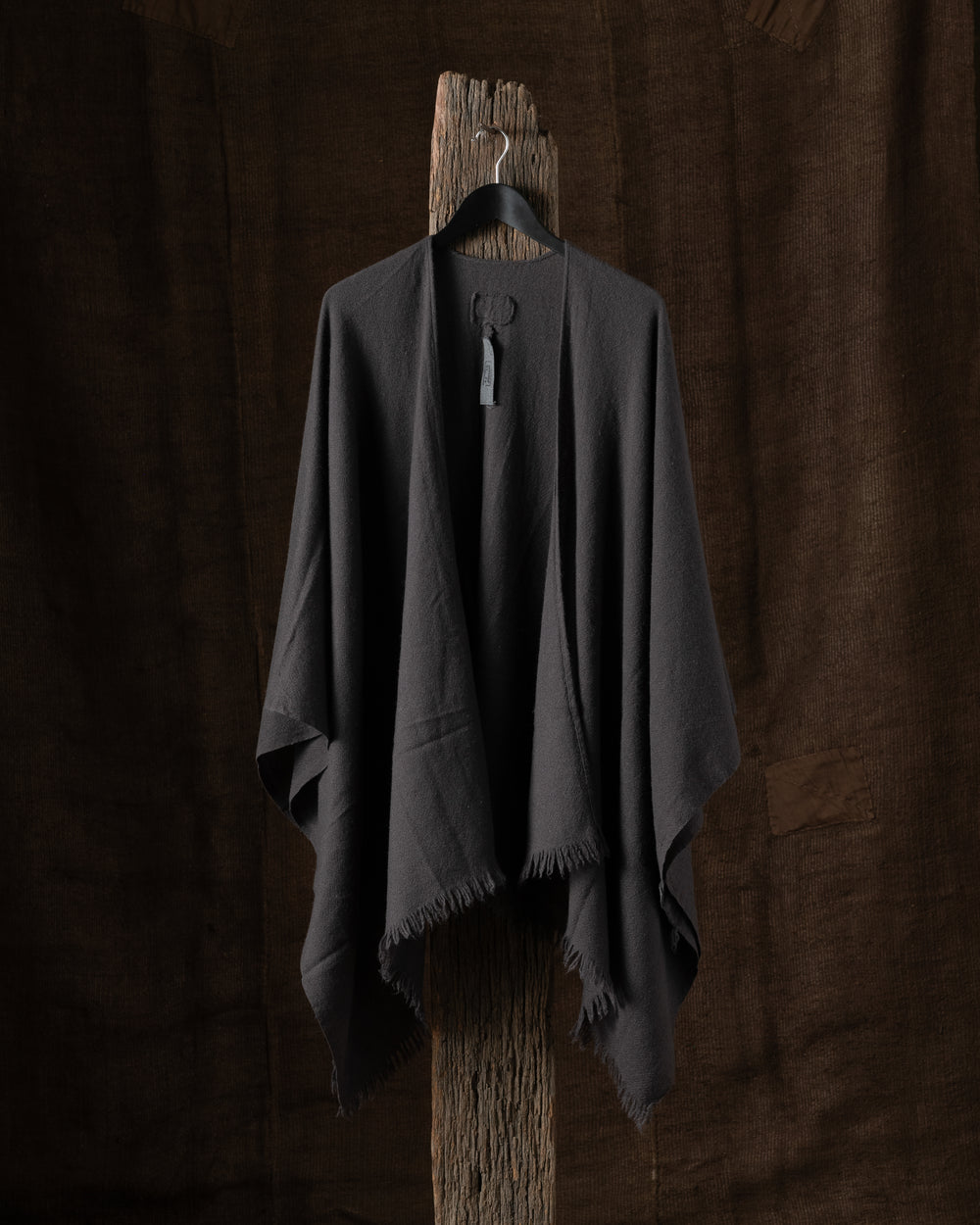 810 Pucho Wrap Slow Cashmere Mole O/S