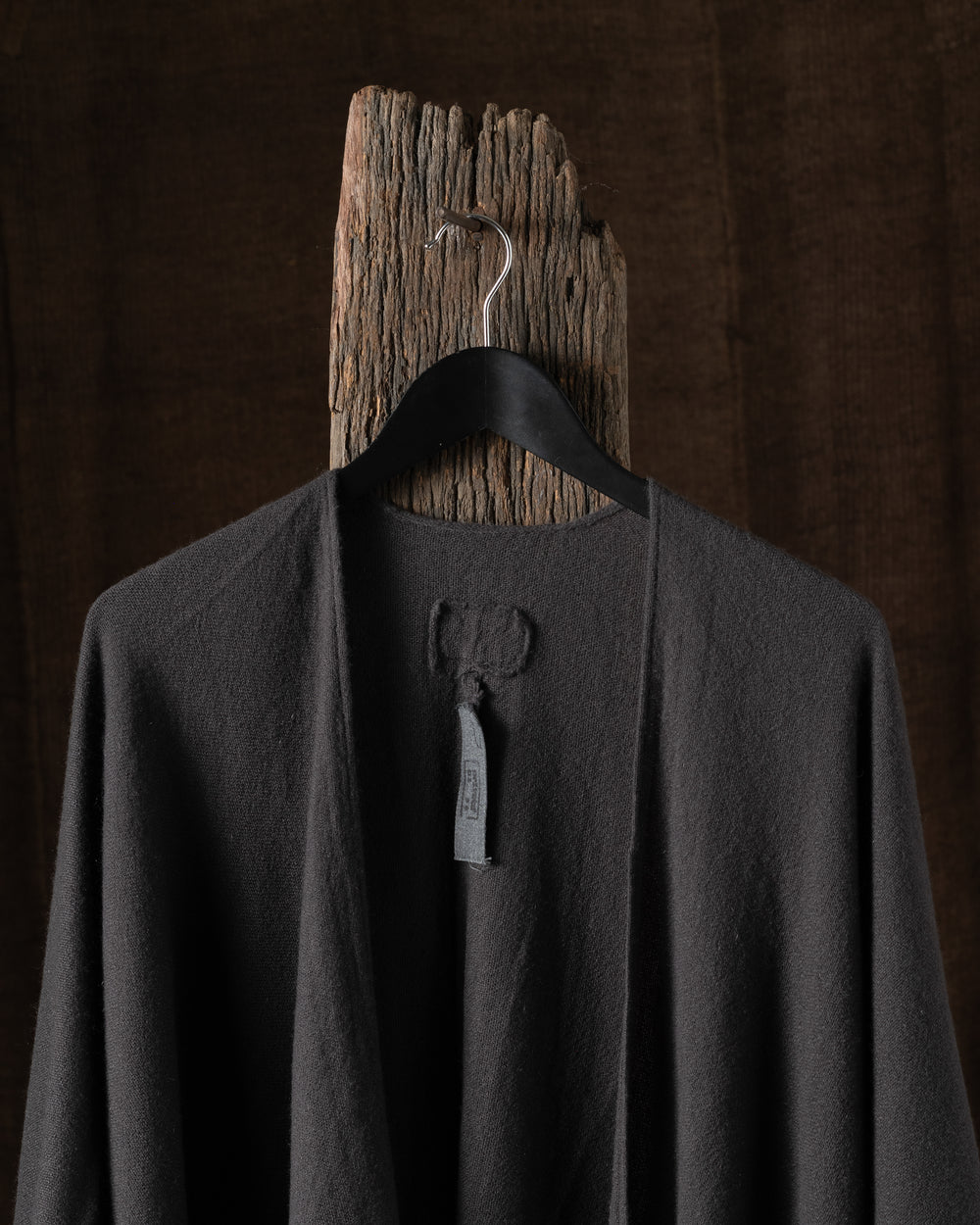 810 Pucho Wrap Slow Cashmere Mole O/S