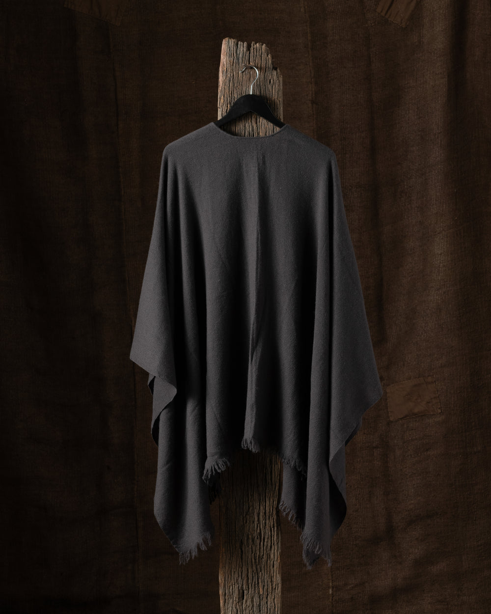 810 Pucho Wrap Slow Cashmere Mole O/S