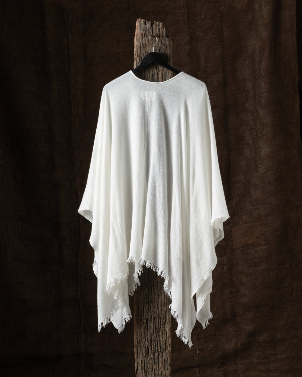 810 Pucho Wrap Slow Cashmere White O/S