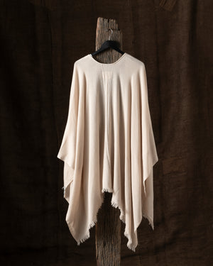 810 Pucho Wrap Slow Cashmere Latte O/S