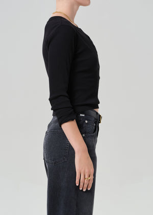 Varra Henley Black