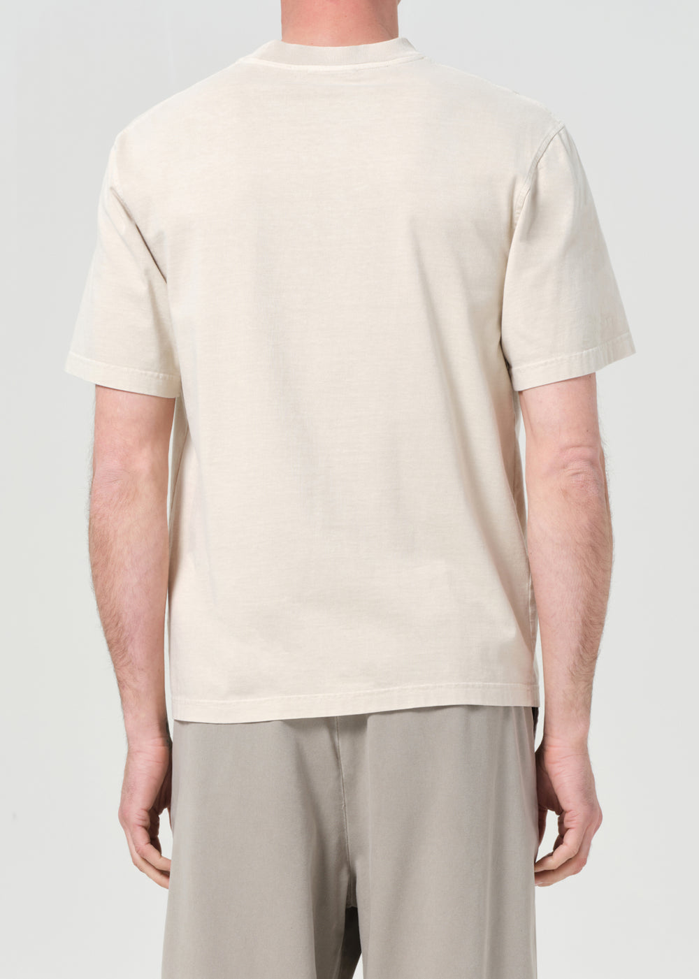 Asha Mock Neck Tee Brown Rice