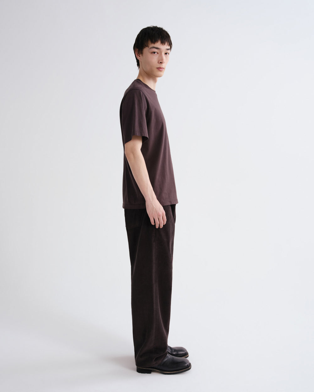 Asha Mock Neck Tee Forge