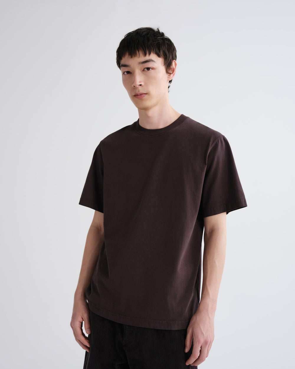 Asha Mock Neck Tee Forge