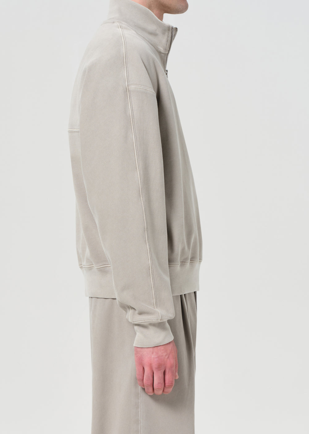 Idris Quarter Zip Wicker