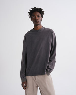 Long Sleeve Asha Washed Grey