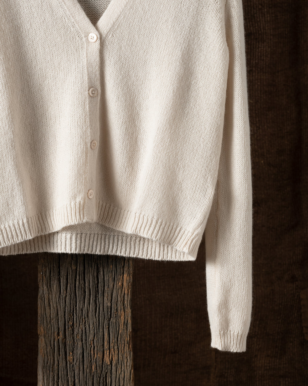 Knitted Cashmere Cardigan Zero