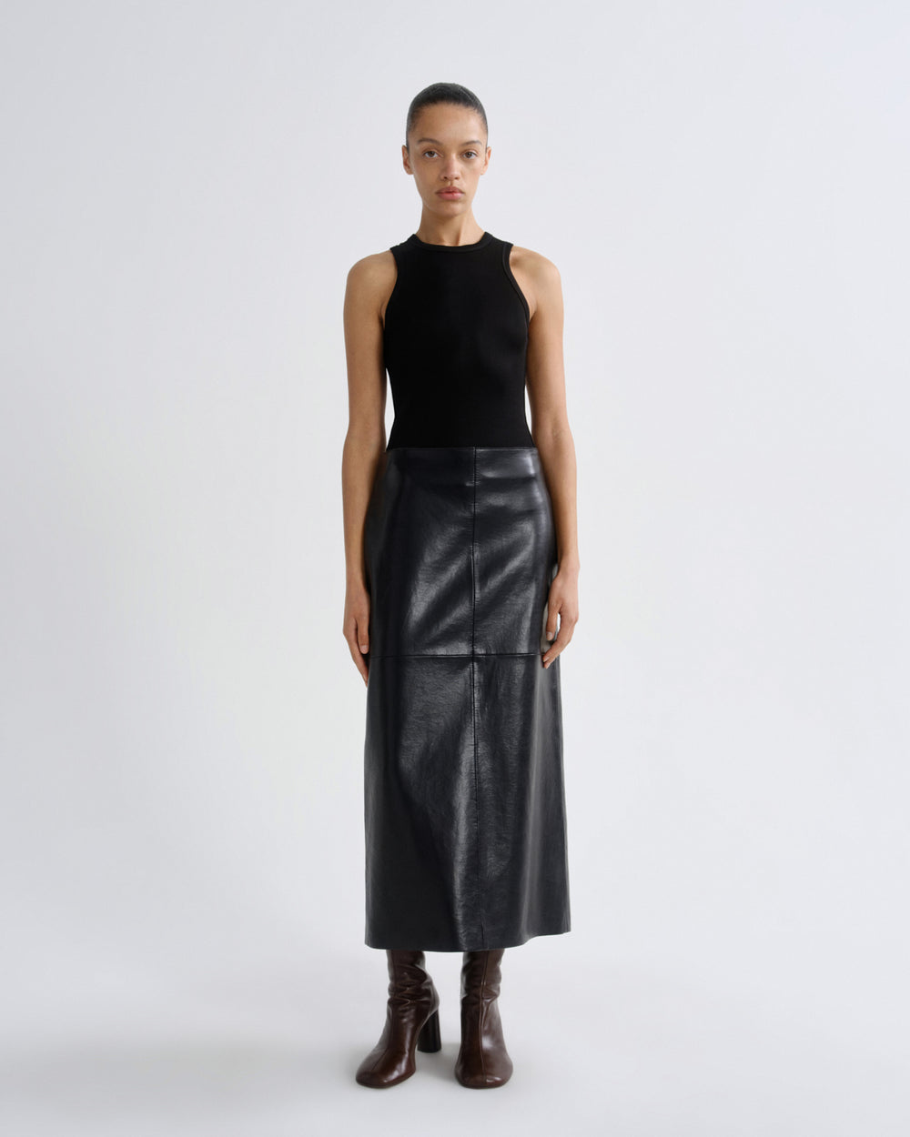 Hikson Skirt Recycled Leather Detox
