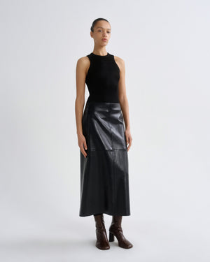 Hikson Skirt Recycled Leather Detox