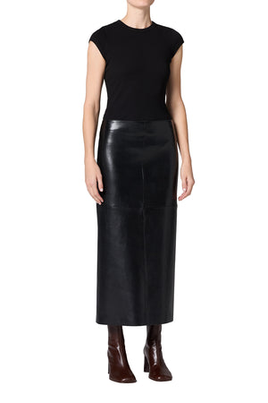 Hikson Skirt Recycled Leather Detox