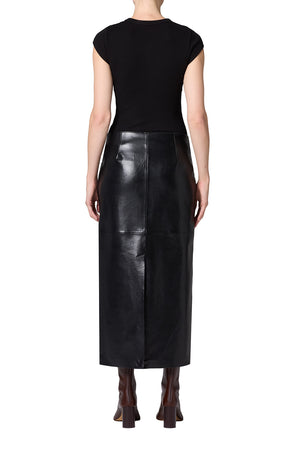 Hikson Skirt Recycled Leather Detox