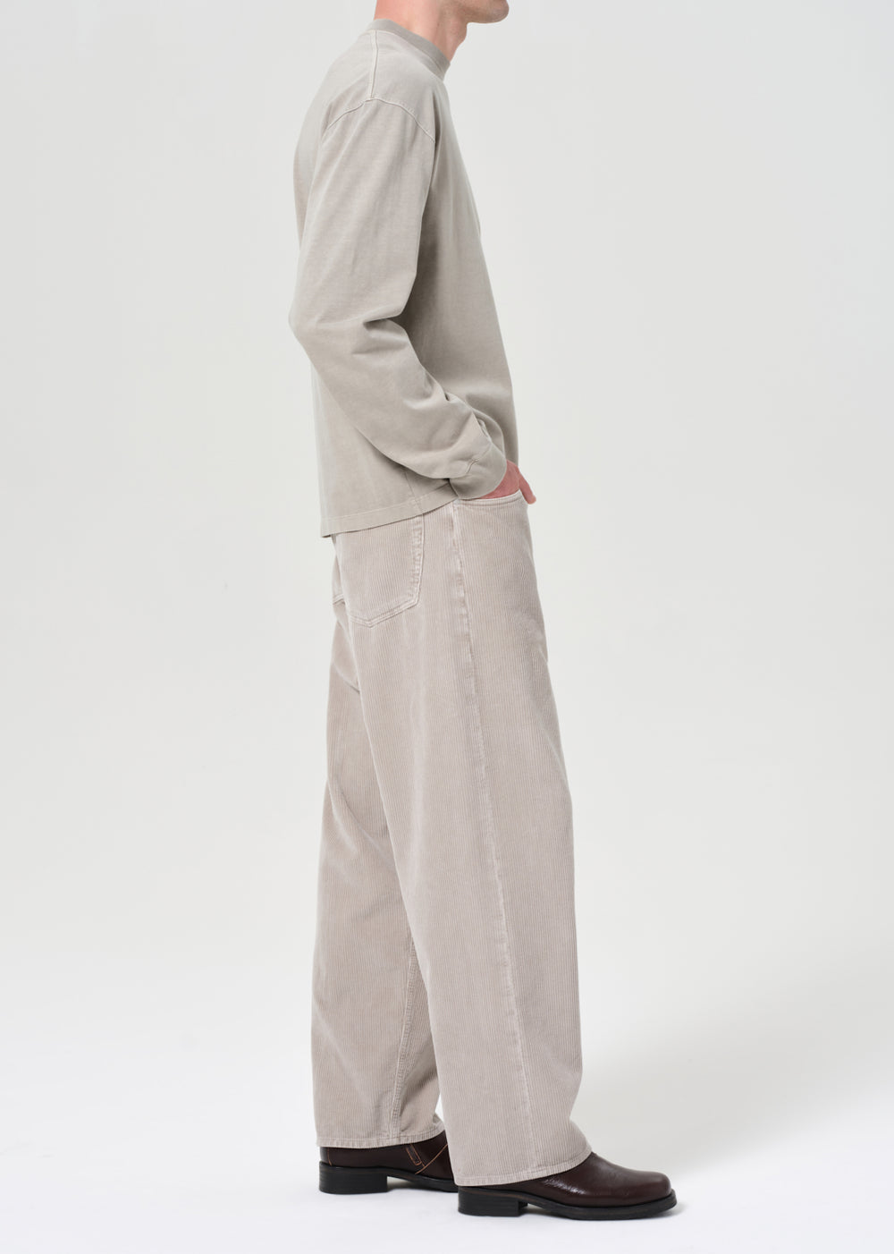 Fusion Jean Corduroy Pumice