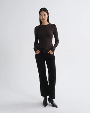 Delphi Slim Tee Ganache