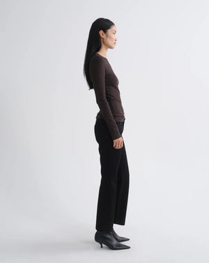 Delphi Slim Tee Ganache