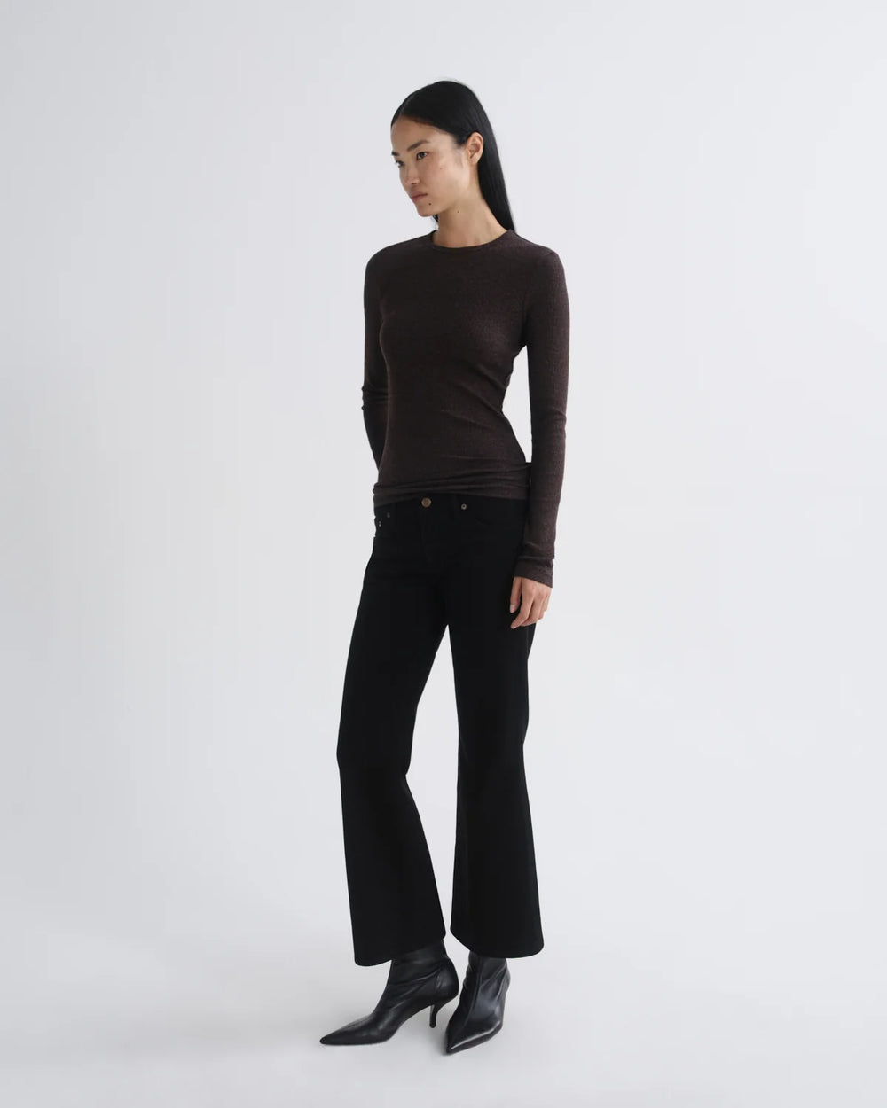 Delphi Slim Tee Ganache