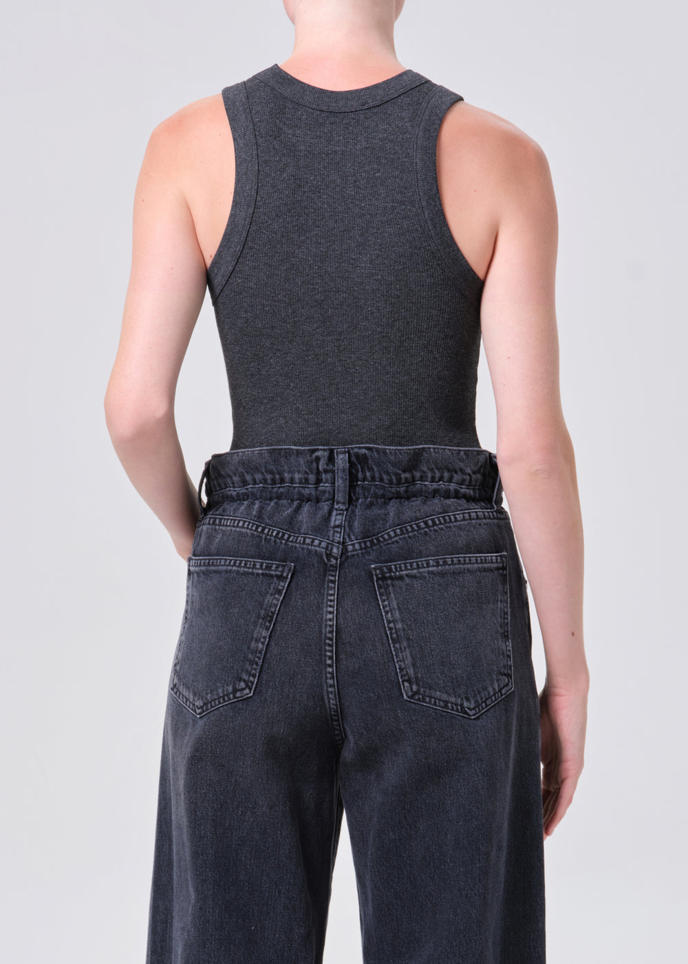 Leigh Tank Charcoal Heather