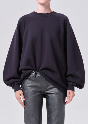 Valma Sweatshirt Washed Black