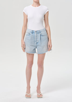Rhoda Short Pleated A-Line Short Detach