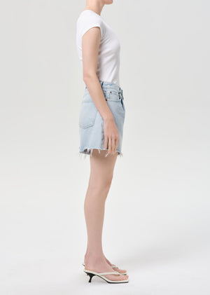 Rhoda Short Pleated A-Line Short Detach