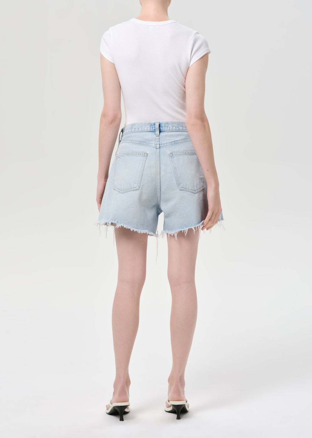 Rhoda Short Pleated A-Line Short Detach