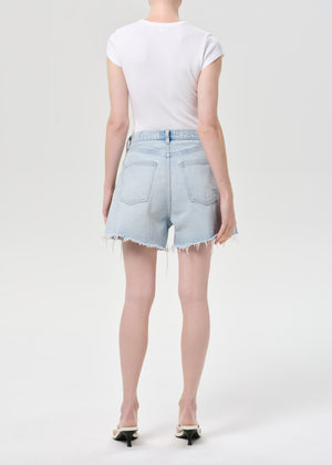 Rhoda Short Pleated A-Line Short Detach