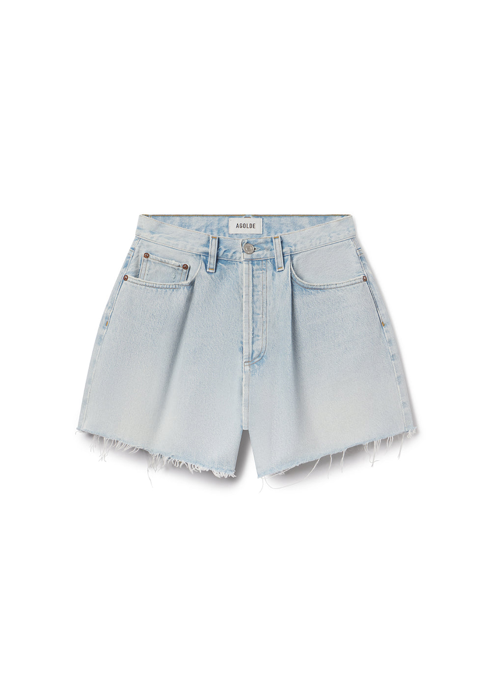 Rhoda Short Pleated A-Line Short Detach