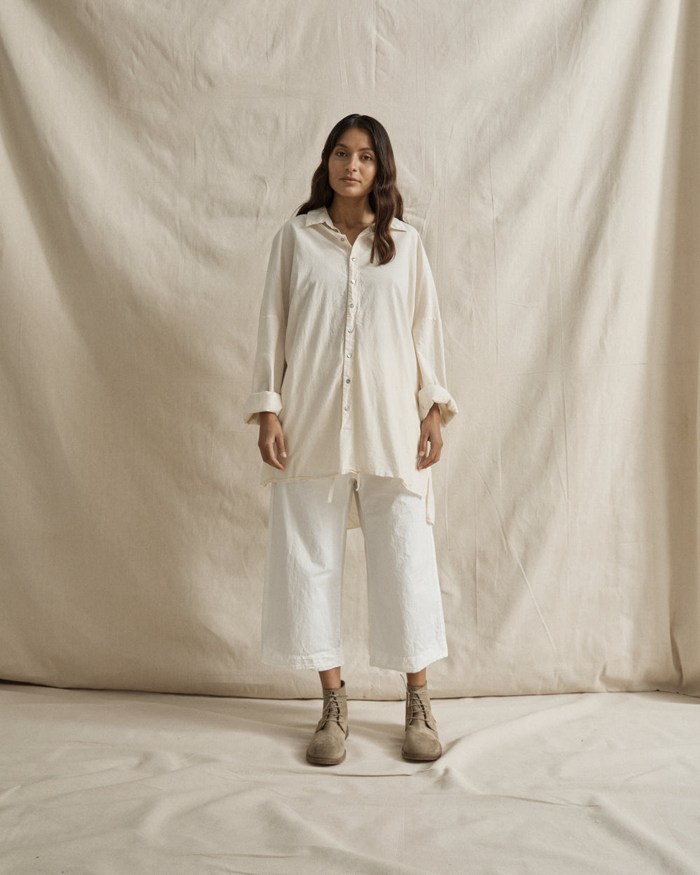 Light Loose Shirt Natural