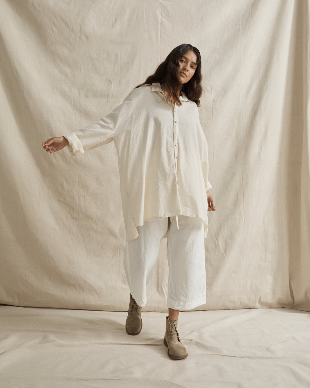 Light Loose Shirt Natural