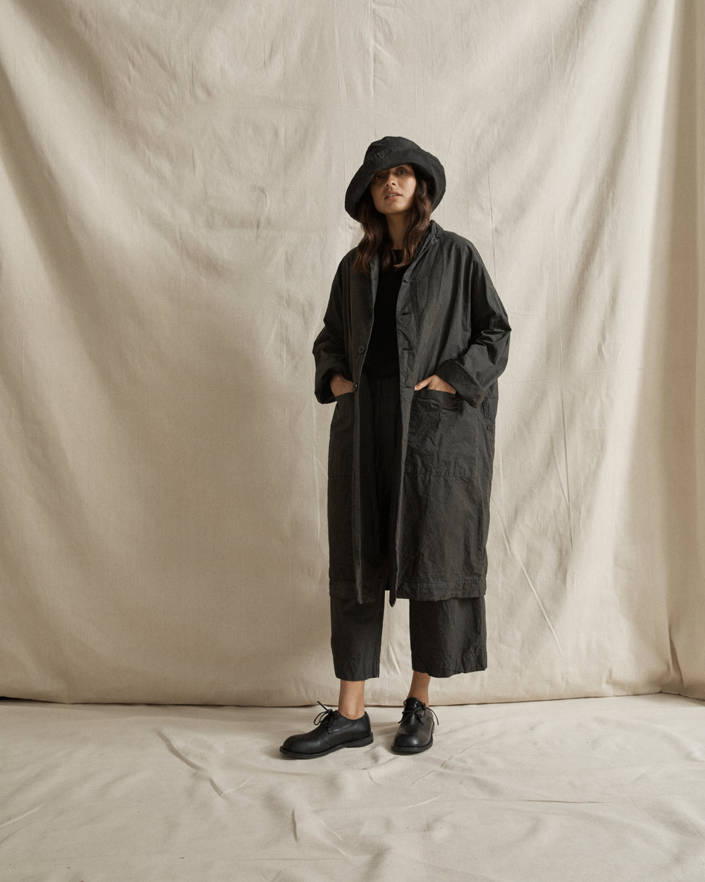 Loose Coat CC Charcoal