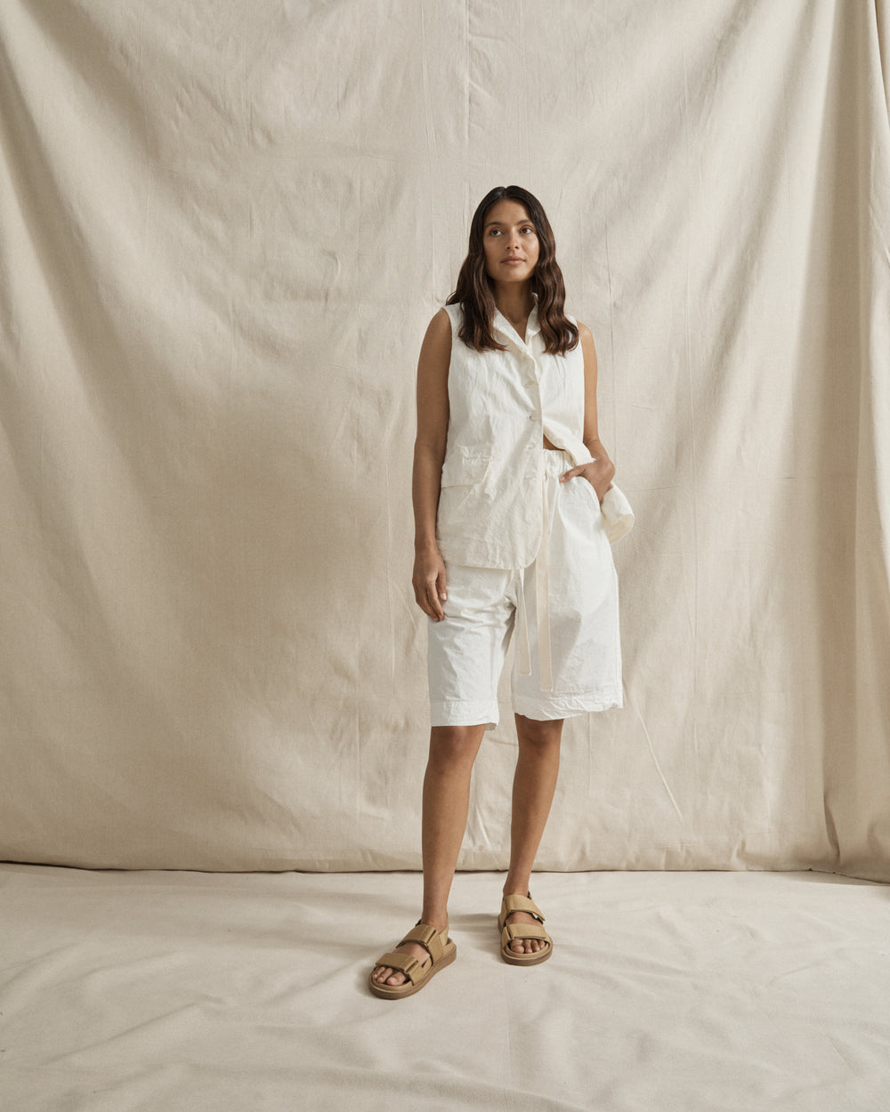 Sleeveless Blazer CC Milk