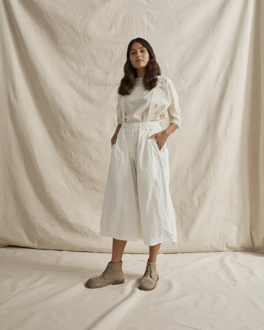 Wide Trousers CC Milk