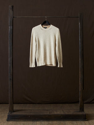 Hand Painted Cotton Pullover Taupe
