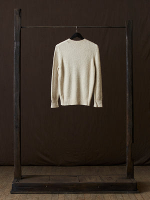 Hand Painted Cotton Pullover Taupe