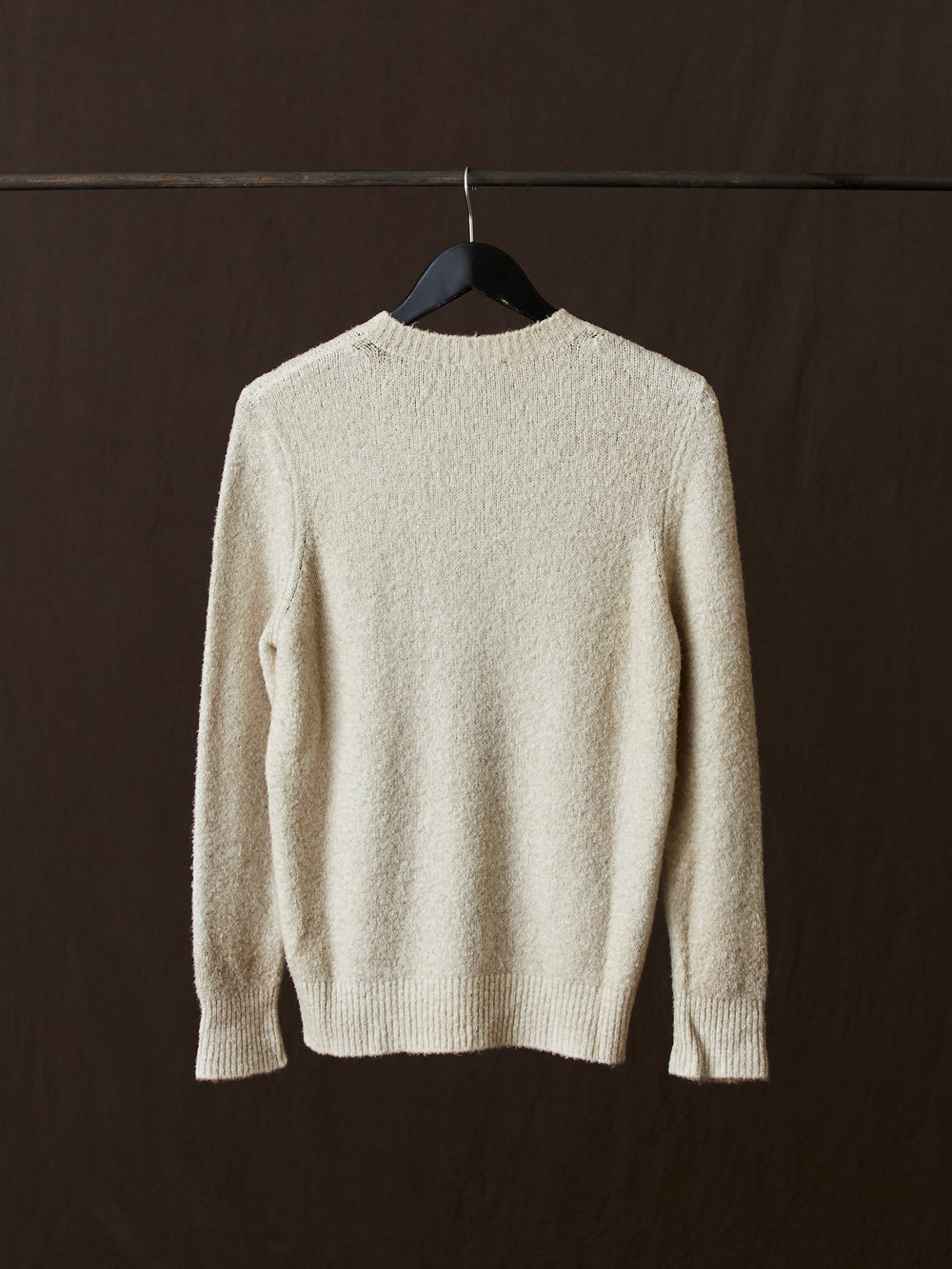 Hand Painted Cotton Pullover Taupe