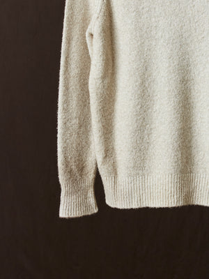 Hand Painted Cotton Pullover Taupe