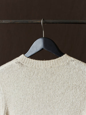 Hand Painted Cotton Pullover Taupe
