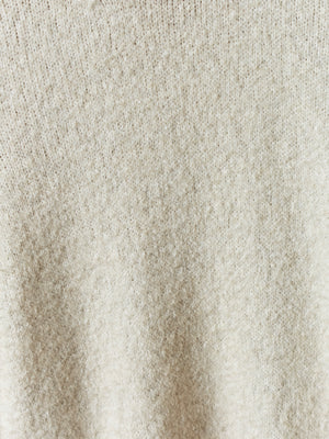 Hand Painted Cotton Pullover Taupe