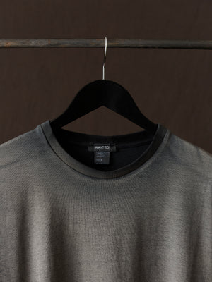 Hand Painted Cotton Jersey Tee Shirt N/Taupe