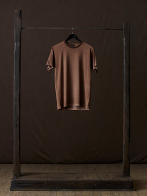 Hand Painted Cotton Jersey Tee Shirt Yak