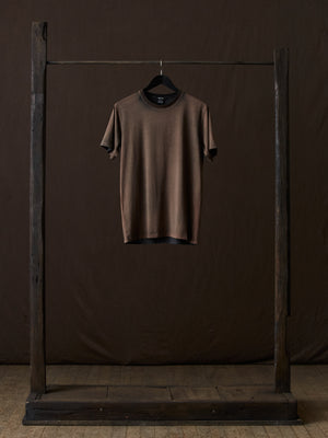 Hand Painted Cotton Jersey Tee Shirt N/Yak