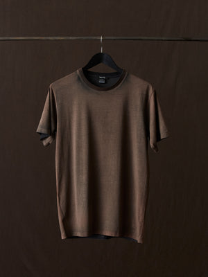 Hand Painted Cotton Jersey Tee Shirt N/Yak