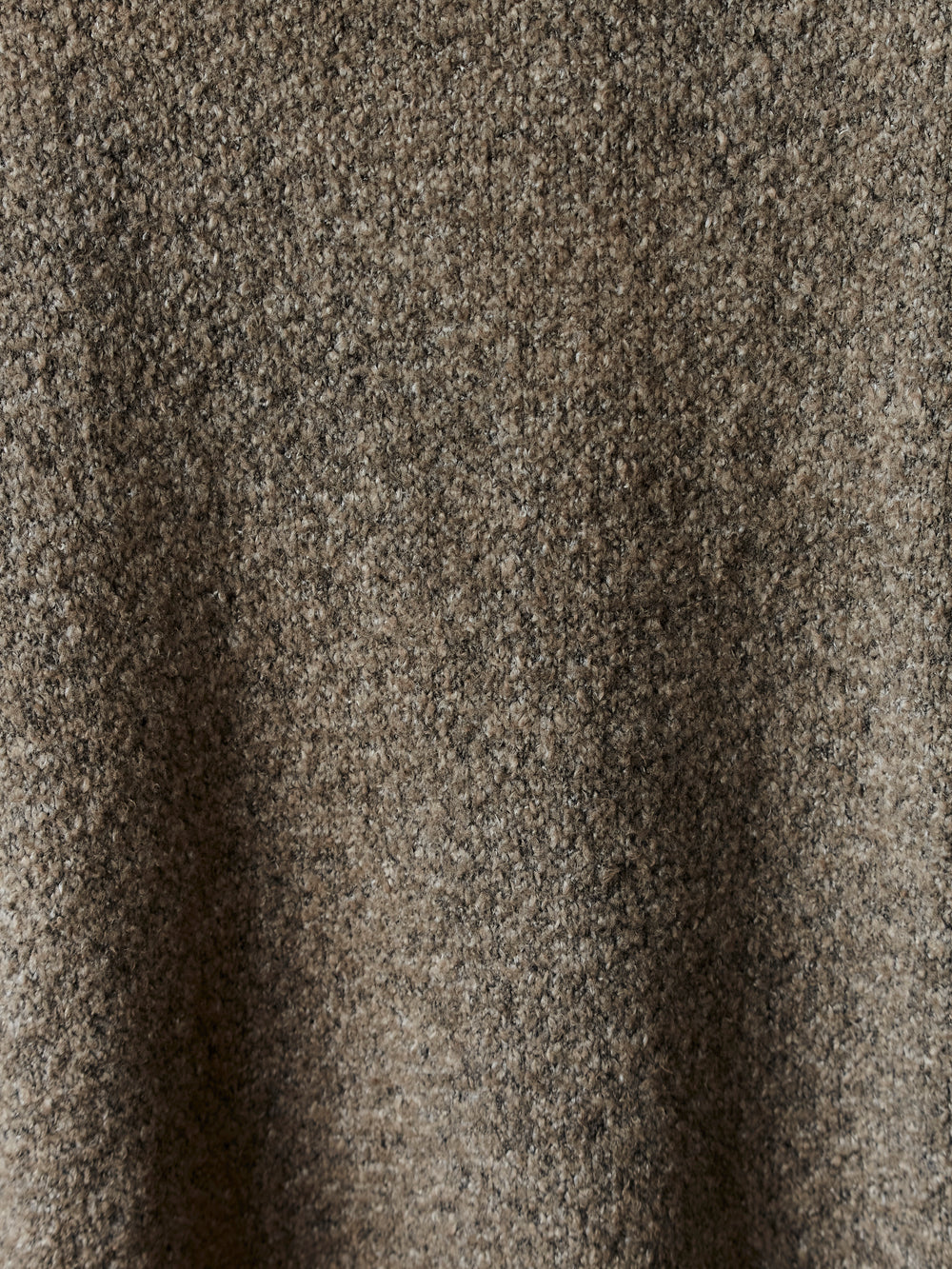 Hand Painted Cotton Hooded Pullover N/Taupe