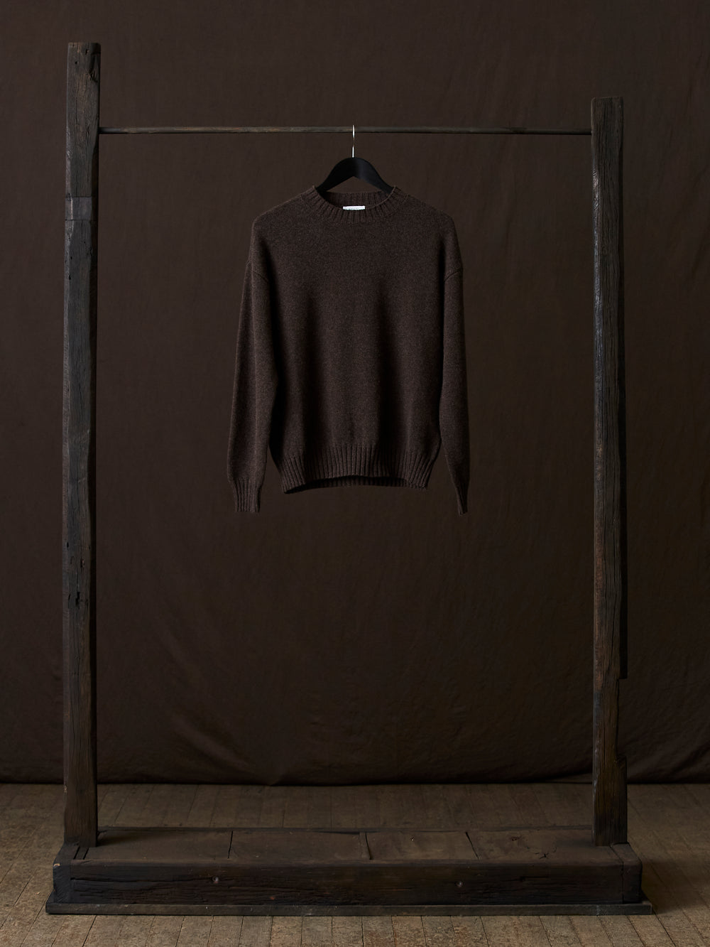 Cashmere Round Neck Pullover Terra