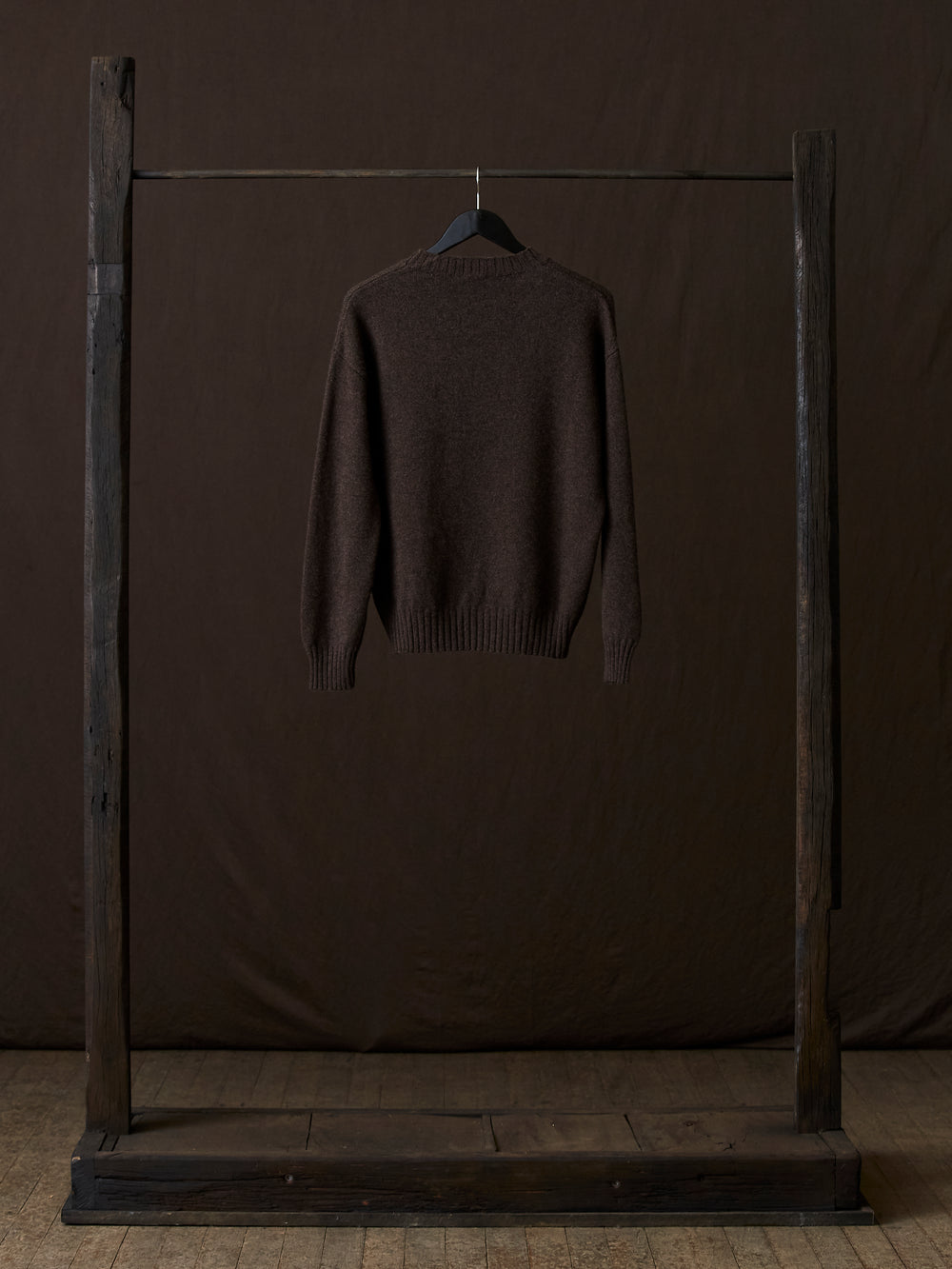 Cashmere Round Neck Pullover Terra