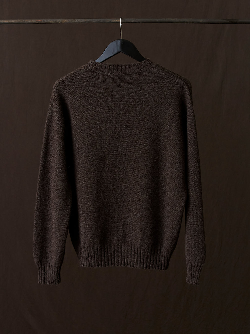 Cashmere Round Neck Pullover Terra